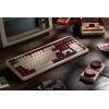 image8BitDo Retro 108 Mechanical Keyboard with 108 Keys and Integrated Numpad Bluetooth24GUSBC Hot Swappable Wireless Gaming Keyboard for Windows and Android  N EditionFami Edition
