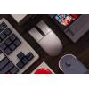 image8BitDo Retro R8 Mouse with Charging Dock PAW 3395 Optical Sensor DPI 26000 Wireless Mouse with 4K Polling Rate Programmable Buttons and Kailh Sword GM X Micro Switches  N Edition