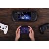 image8BitDo Ultimate 2 Wireless Controller for Windows ampamp Android Gaming Controller with TMR Joysticks Switchable Hall EffectTactile Triggers RGB Fire Ring 8Speed Wireless Tech WhitePurple
