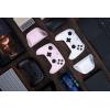 image8BitDo Ultimate 2 Wireless Controller for Windows ampamp Android Gaming Controller with TMR Joysticks Switchable Hall EffectTactile Triggers RGB Fire Ring 8Speed Wireless Tech WhitePink