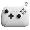 image8BitDo Ultimate 2 Wireless Controller for Windows ampamp Android Gaming Controller with TMR Joysticks Switchable Hall EffectTactile Triggers RGB Fire Ring 8Speed Wireless Tech WhiteWhite