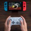 image8BitDo Ultimate 2C Bluetooth Controller for SwitchSwitch 2 Wireless Controller with 6Axis Motion Control Rumble Vibration Refined DPad and Bumpers and Hall Effect Joysticks PinkBlue