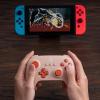 image8BitDo Ultimate 2C Bluetooth Controller for SwitchSwitch 2 Wireless Controller with 6Axis Motion Control Rumble Vibration Refined DPad and Bumpers and Hall Effect Joysticks PinkOrange