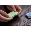 image8Bitdo Micro Bluetooth Gamepad Pocketsized Mini Controller for Switch Android and Raspberry Pi Supports Keyboard Mode BlueGreen