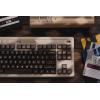 image8Bitdo Retro Mechanical Keyboard Bluetooth24GUSBC Hot Swappable Gaming Keyboard with 87 Keys Dual Super Programmable Buttons for Windows and Android  N EditionC64 Edition