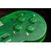 image8Bitdo SN30 24G Wireless Gamepad for Original SNESSFC Jade Green EditionTransparent Green