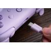 image8Bitdo Ultimate 2C Wired Controller for Windows PC and Android with 1000Hz Polling Rate Hall Effect Joysticks and Hall Triggers and Remappable L4R4 Bumpers MintPurple