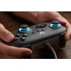 image8Bitdo Ultimate C Wired Controller for Xbox with Hall Effect Joysticks and Triggers RGB Lighting Fire Ring Compatible with Xbox Series XS Xbox One Windows 1011 Officially Licensed OrangeDark Gray