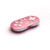 image8Bitdo Zero 2 Bluetooth Gamepad Keychain Sized Mini Controller for Switch Windows Android macOS ampamp Raspberry PiTurquoise EditionPink