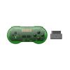 image8Bitdo SN30 24G Wireless Gamepad for Original SNESSFC Jade Green EditionTransparent Green