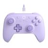 image8Bitdo Ultimate 2C Wired Controller for Windows PC and Android with 1000Hz Polling Rate Hall Effect Joysticks and Hall Triggers and Remappable L4R4 Bumpers MintPurple