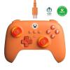 image8Bitdo Ultimate C Wired Controller for Xbox with Hall Effect Joysticks and Triggers RGB Lighting Fire Ring Compatible with Xbox Series XS Xbox One Windows 1011 Officially Licensed OrangeOrange
