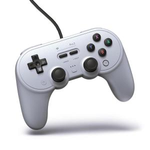 image8BitDo Pro 2 Wired Controller for Switch Windows Steam Deck ampamp Raspberry Pi Gray EditionGray Edition