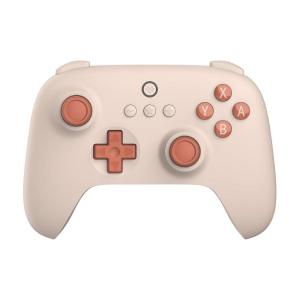 image8BitDo Ultimate 2C Bluetooth Controller for SwitchSwitch 2 Wireless Controller with 6Axis Motion Control Rumble Vibration Refined DPad and Bumpers and Hall Effect Joysticks PinkOrange