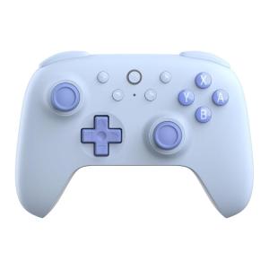 image8BitDo Ultimate 2C Bluetooth Controller for SwitchSwitch 2 Wireless Controller with 6Axis Motion Control Rumble Vibration Refined DPad and Bumpers and Hall Effect Joysticks PinkBlue
