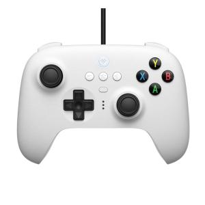 image8BitDo Ultimate Wired Controller USB Wired Controller for PC Windows 10 Android Steam Deck Raspberry Pi and Switch BlackWhite