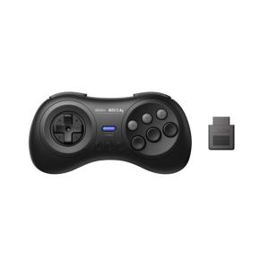 image8Bitdo M30 24G Wireless Gamepad for the Original Sega Genesis and Sega Mega Drive  Sega GenesisBlackBlack