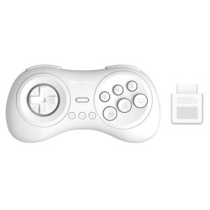 image8Bitdo M30 24G Wireless Gamepad for the Original Sega Genesis and Sega Mega Drive  Sega GenesisBlackWhite