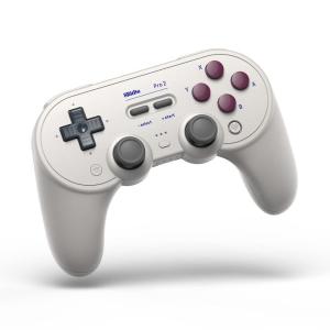 image8Bitdo Pro 2 Bluetooth Controller for SwitchSwitch 2 Hall Effect Joysticks 2 Pro Back Paddle Buttons Wireless Gaming Controller for Switch PC Android and Steam Deck ampamp Apple Gray EditionG Classic Edition