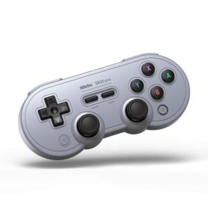 image8Bitdo SN30 Pro Bluetooth Controller Hall Effect Joystick Update Compatible with Switch PC macOS Android Steam Deck ampamp Raspberry Pi GrayGray Edition