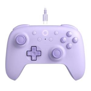 image8Bitdo Ultimate 2C Wired Controller for Windows PC and Android with 1000Hz Polling Rate Hall Effect Joysticks and Hall Triggers and Remappable L4R4 Bumpers MintPurple