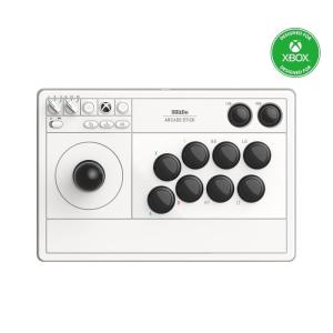 image8Bitdo Wireless Arcade Stick for Xbox Series XS Xbox One and Windows 10 Arcade Fight Stick with 35mm Audio Jack  Officially Licensed BlackWhite