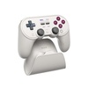 image:image8BitDo Pro 3 Bluetooth Controller for SwitchSwitch 2  TMR Joysticks Swappable ABXY Buttons Pro Back Buttons Charging Dock Hall Effect Triggers for Windows Apple SteamOS Android  PurpleG Classic