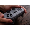 image:image8BitDo Pro 3 Bluetooth Controller for SwitchSwitch 2  TMR Joysticks Swappable ABXY Buttons Pro Back Buttons Charging Dock Hall Effect Triggers for Windows Apple SteamOS Android  PurpleGray