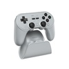 image:image8BitDo Pro 3 Bluetooth Controller for SwitchSwitch 2  TMR Joysticks Swappable ABXY Buttons Pro Back Buttons Charging Dock Hall Effect Triggers for Windows Apple SteamOS Android  PurpleGray