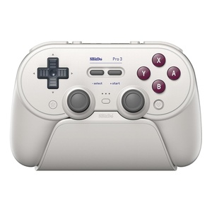 image:image8BitDo Pro 3 Bluetooth Controller for SwitchSwitch 2  TMR Joysticks Swappable ABXY Buttons Pro Back Buttons Charging Dock Hall Effect Triggers for Windows Apple SteamOS Android  PurpleG Classic