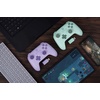 image:image8BitDo Ultimate 2C Wireless Controller for Windows PC and Android with 1000 Hz Polling Rate Hall Effect Joysticks and Triggers and Remappable L4R4 Bumpers Transparent BlackGreen