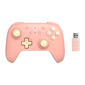 image:image8BitDo Ultimate 2C Wireless Controller for Windows PC and Android with 1000 Hz Polling Rate Hall Effect Joysticks and Triggers and Remappable L4R4 Bumpers Transparent BlackPeach
