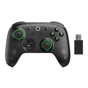 image:image8BitDo Ultimate 2C Wireless Controller for Windows PC and Android with 1000 Hz Polling Rate Hall Effect Joysticks and Triggers and Remappable L4R4 Bumpers Transparent BlackTransparent Black